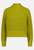 Grobstrick-Pullover mit Struktur / Vorderseite