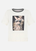 Basic Shirt mit Aufdruck / Vorderseite