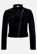 Bikerjacke mit Reißverschluss / Vorderseite