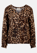 Casual-Bluse mit Muster / Vorderseite