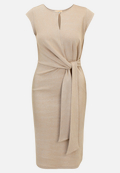 Jerseykleid mit Lurexfaden / Vorderseite