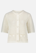 Sommer-Strickjacke mit Knopfleiste / Vorderseite