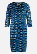Casual-Kleid mit Muster / Vorderseite