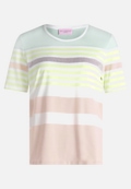 Basic Shirt mit Ringel / Vorderseite