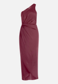 Abendkleid mit Raffung / Vorderseite