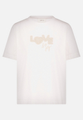 Baumwollshirt mit Rundhalsausschnitt / Vorderseite