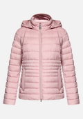 Steppjacke leicht mit abnehmbarer Kapuze / Vorderseite