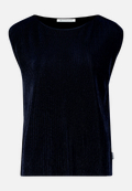 Blusentop mit Plissee / Vorderseite