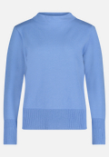 Strickpullover mit Stehkragen / Vorderseite