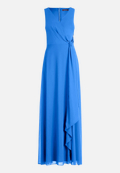 Abendkleid mit Volant / Vorderseite