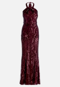 Abendkleid im Glitzer-Look / Vorderseite