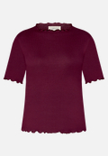 Halbarm-Shirt mit Kragen / Vorderseite