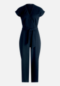 Jumpsuit mit Bindegürtel / Vorderseite