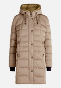 Steppjacke mit Kapuze / Vorderseite