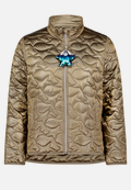 Steppjacke mit Eingrifftaschen / Vorderseite