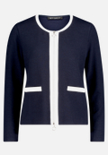 Shirtjacke mit Struktur / Vorderseite