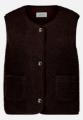 Sweatjacke mit aufgesetzten Taschen / Vorderseite