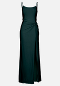 Abendkleid mit Raffung / Vorderseite