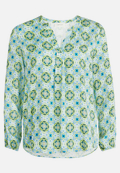 Blusenshirt mit Muster / Vorderseite