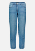 Barrel-Jeans mit Teilungsnaht / Vorderseite