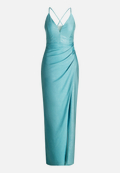 Abendkleid im Glitzer-Look / Vorderseite