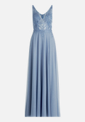 Abendkleid im Glitzer-Look / Vorderseite