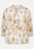 Casual-Bluse mit Raffung / Vorderseite