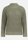 Strickpullover mit Stehkragen / Vorderseite