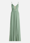 Abendkleid mit Lurexfaden / Vorderseite