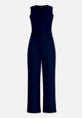 Jumpsuit mit Gürtel / Vorderseite
