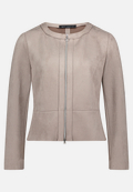 Taillierter  Blazer mit Reißverschluss  / Vorderseite