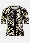 Shirtjacke mit Rippenstruktur / Vorderseite