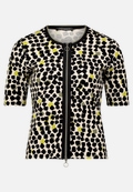 Shirtjacke mit Rippenstruktur / Vorderseite