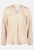 Casual-Bluse mit Muster / Vorderseite