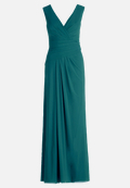Abendkleid mit V-Ausschnitt / Vorderseite