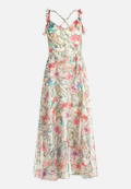 Abendkleid mit Volant / Vorderseite