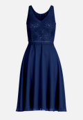 Cocktailkleid mit Spitze / Vorderseite