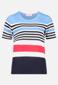 Basic Shirt mit Ringel / Vorderseite