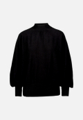 Feinstrickpullover mit Stehkragen / Vorderseite