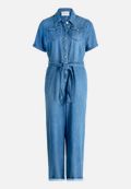 Jumpsuit mit Bindegürtel / Vorderseite