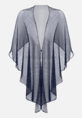 Cape im Glitzer-Look / Vorderseite
