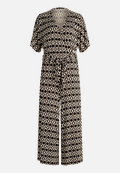 Eleganter Jumpsuit  mit grafischem Muster / Vorderseite