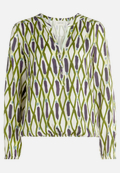 Casual-Bluse mit Muster / Vorderseite