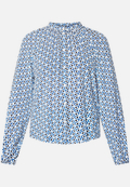 Bluse mit grafischem Print / Vorderseite
