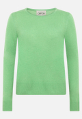 Kaschmir-Pullover mit Rundhalsausschnitt / Vorderseite