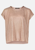 Casual-Shirt mit Glanzeffekt / Vorderseite