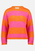Strickpullover mit Rundhalsausschnitt / Vorderseite