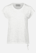 Strukturshirt mit Tunnelzug / Vorderseite