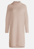 Strickkleid mit Turtle Neck / Vorderseite