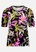 Basic Shirt mit Print / Vorderseite